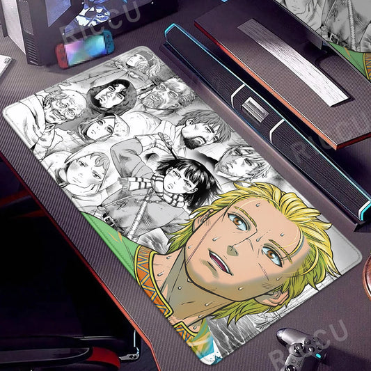 Vinland Saga XL E-Sports Desk Mat – LockEdge Edition | Anti-Slip Anime Mousepad