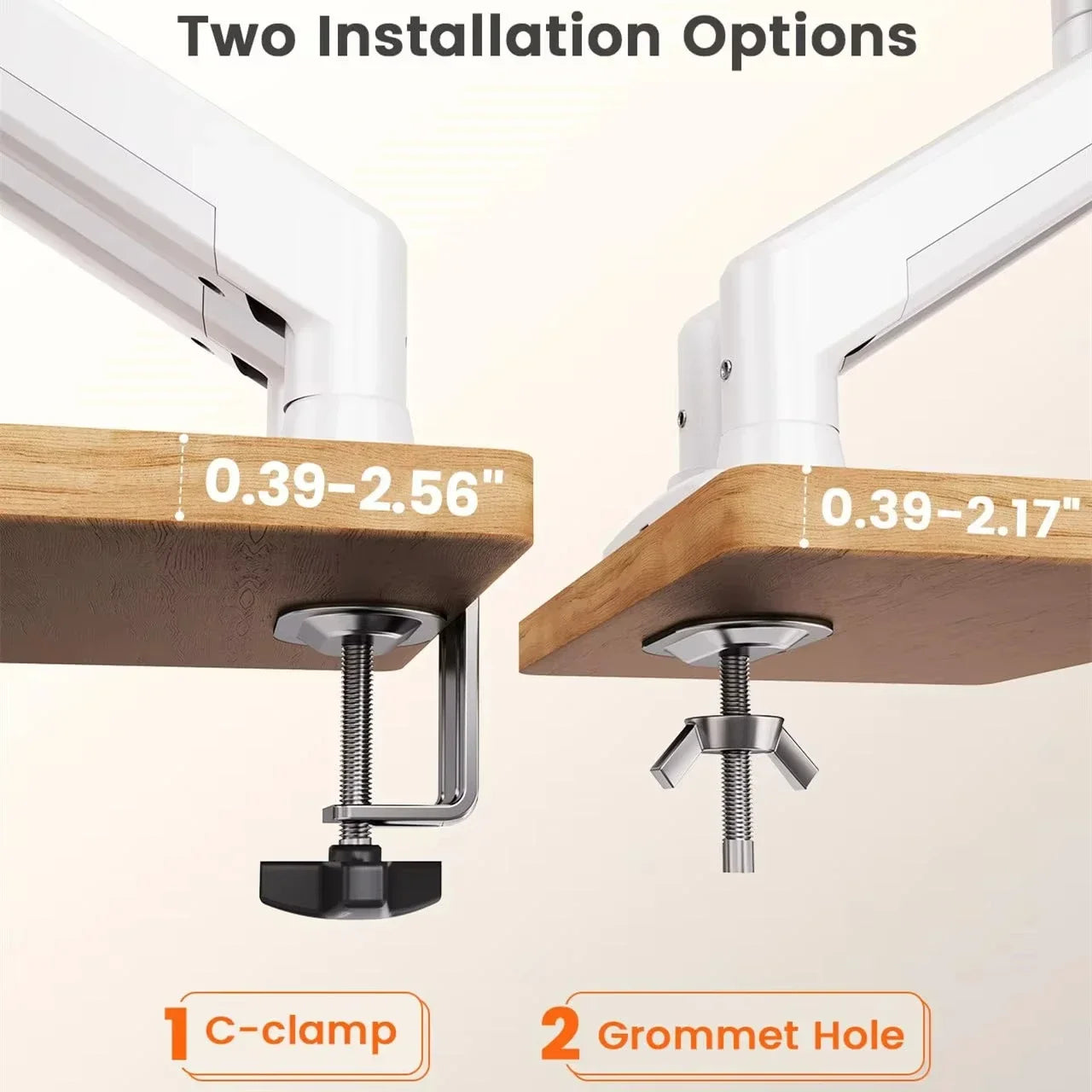 FlexView Pro Dual Monitor Arm (13–32")