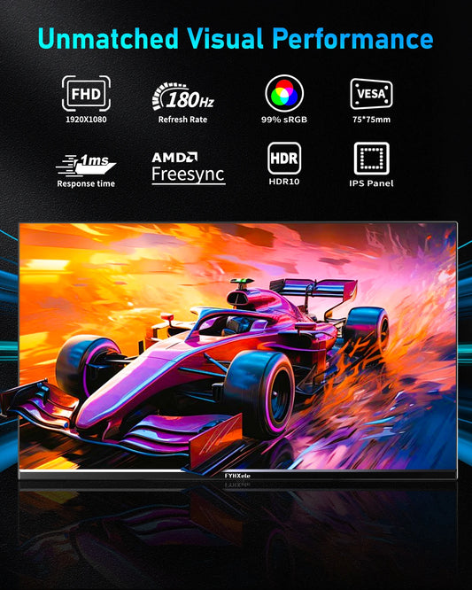 FYHXele F24X 180Hz Gaming Monitor