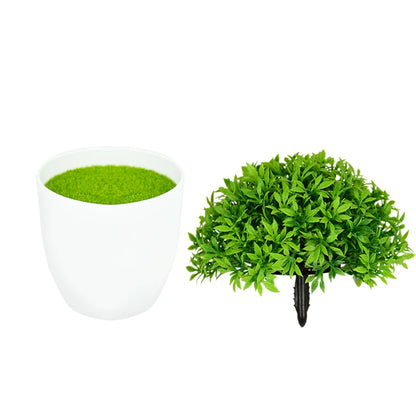 LushLeaf Artificial Plant Pot