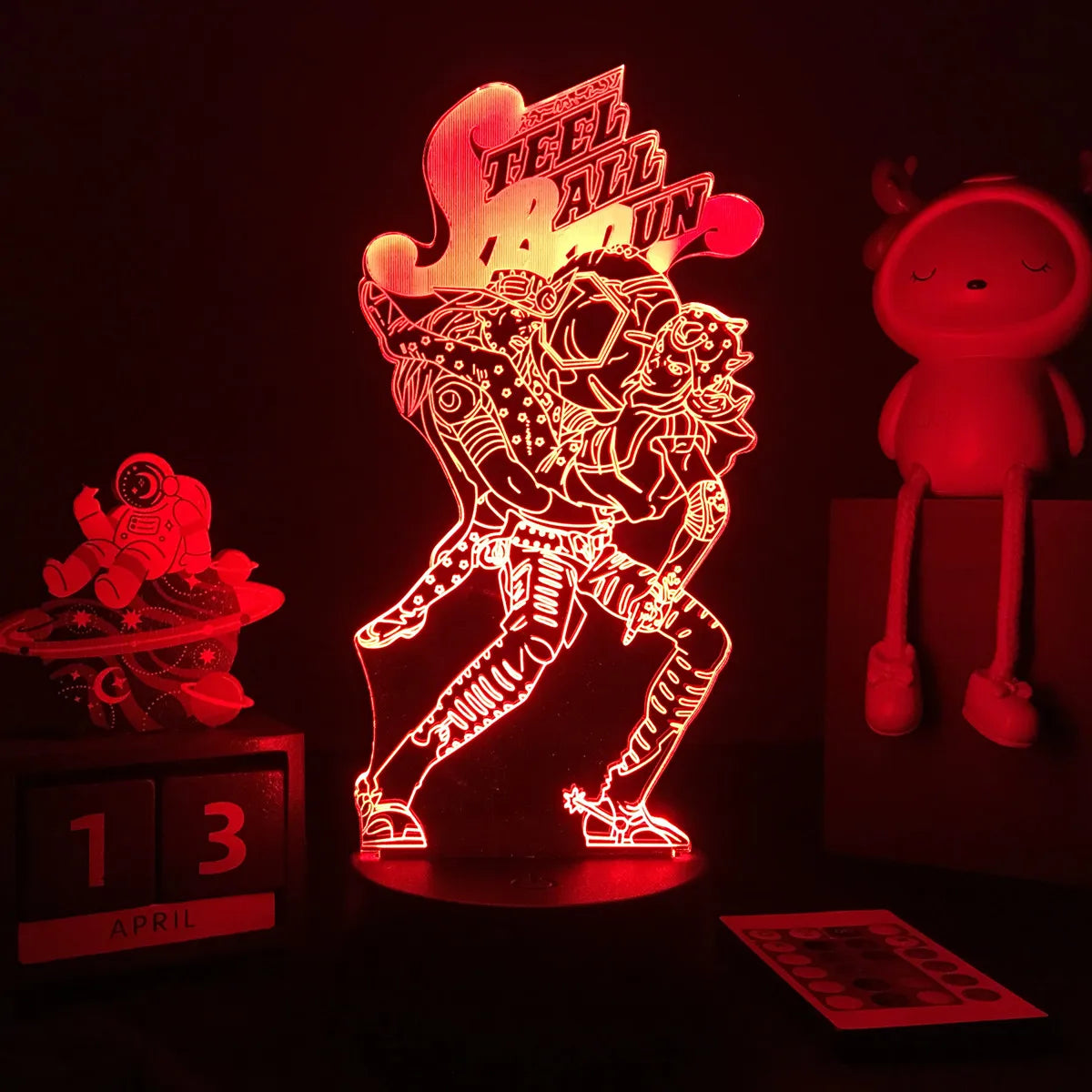 JoJo's Bizarre Adventure Hol 3D LED Night Light
