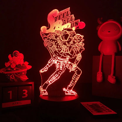 JoJo's Bizarre Adventure Hol 3D LED Night Light