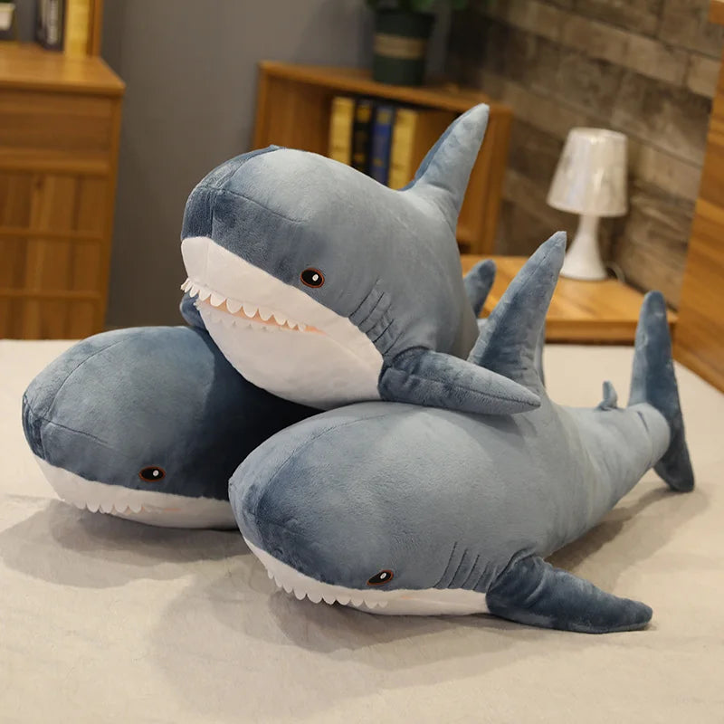 Cute Shark Plush Toy | Ultra-Soft Stuffed Shark Pillow