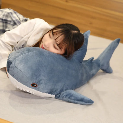 Cute Shark Plush Toy | Ultra-Soft Stuffed Shark Pillow