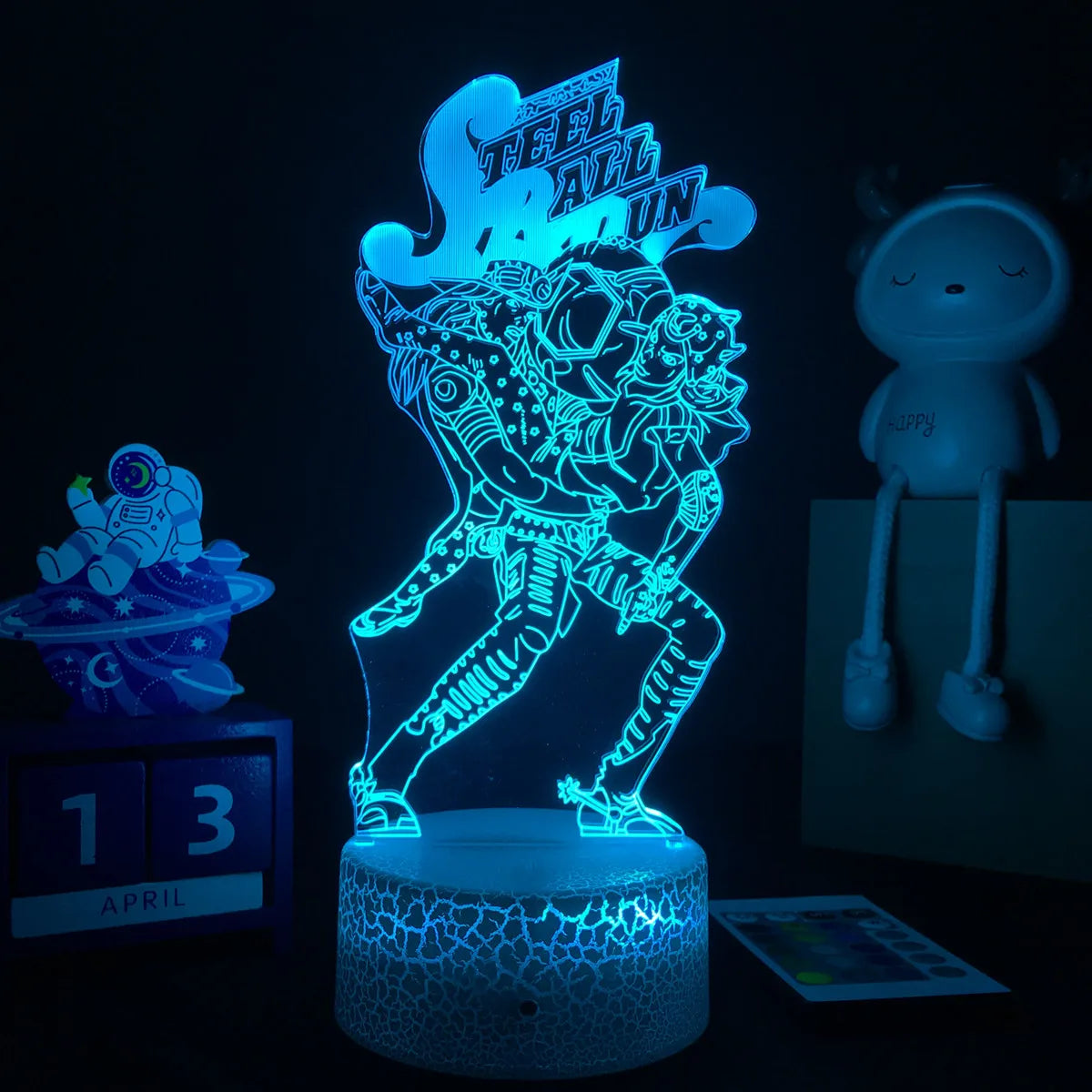 JoJo's Bizarre Adventure Hol 3D LED Night Light