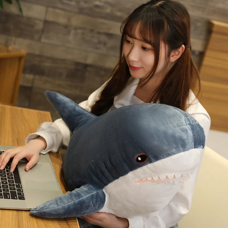 Cute Shark Plush Toy | Ultra-Soft Stuffed Shark Pillow