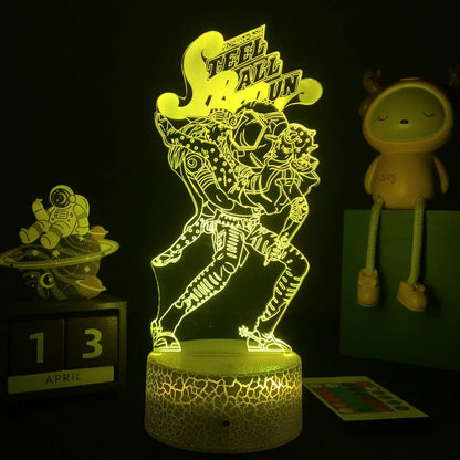 JoJo's Bizarre Adventure Hol 3D LED Night Light