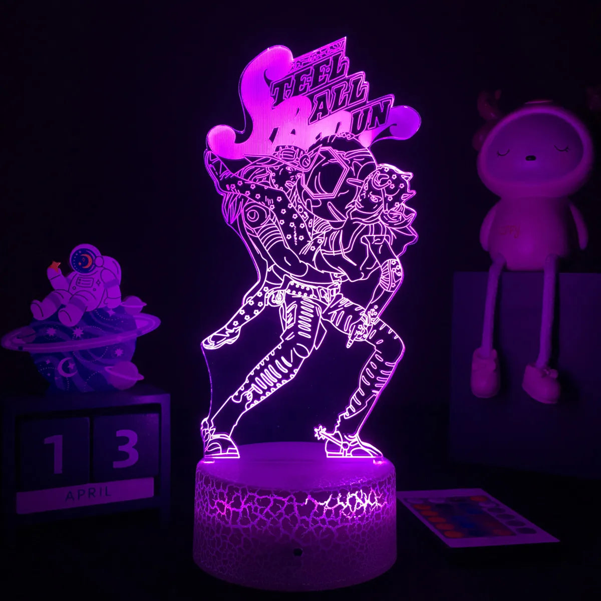 JoJo's Bizarre Adventure Hol 3D LED Night Light