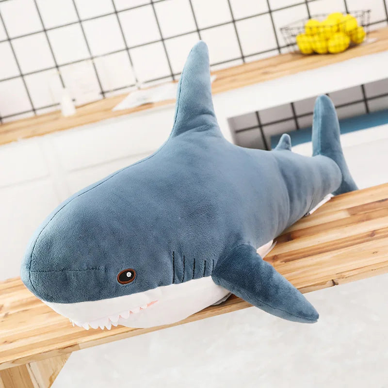Cute Shark Plush Toy | Ultra-Soft Stuffed Shark Pillow