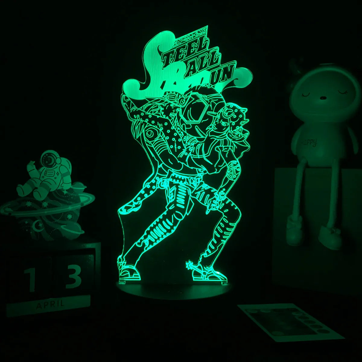 JoJo's Bizarre Adventure Hol 3D LED Night Light