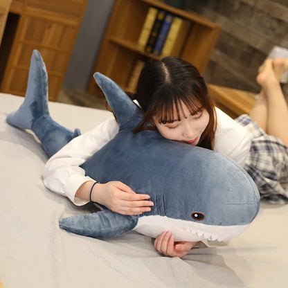Cute Shark Plush Toy | Ultra-Soft Stuffed Shark Pillow