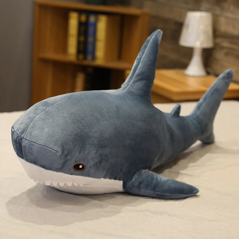 Cute Shark Plush Toy | Ultra-Soft Stuffed Shark Pillow