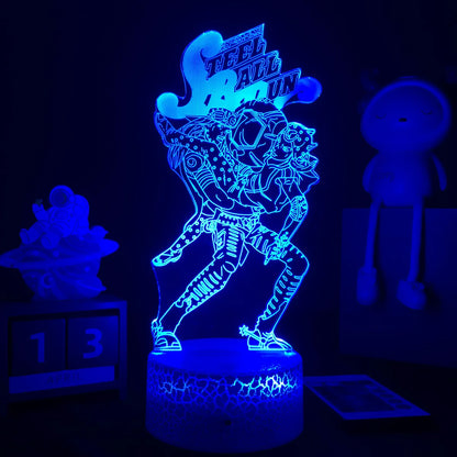 JoJo's Bizarre Adventure Hol 3D LED Night Light