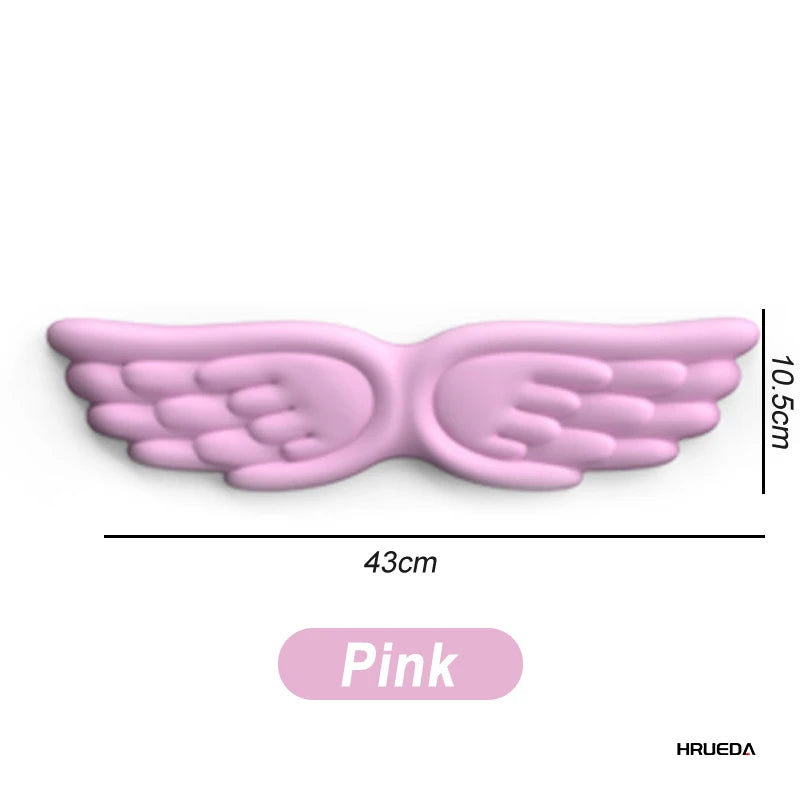 Angel Wing Memory Foam Wrist Rest Set | Keyboard & Mouse | Ergonomic Non-Slip
