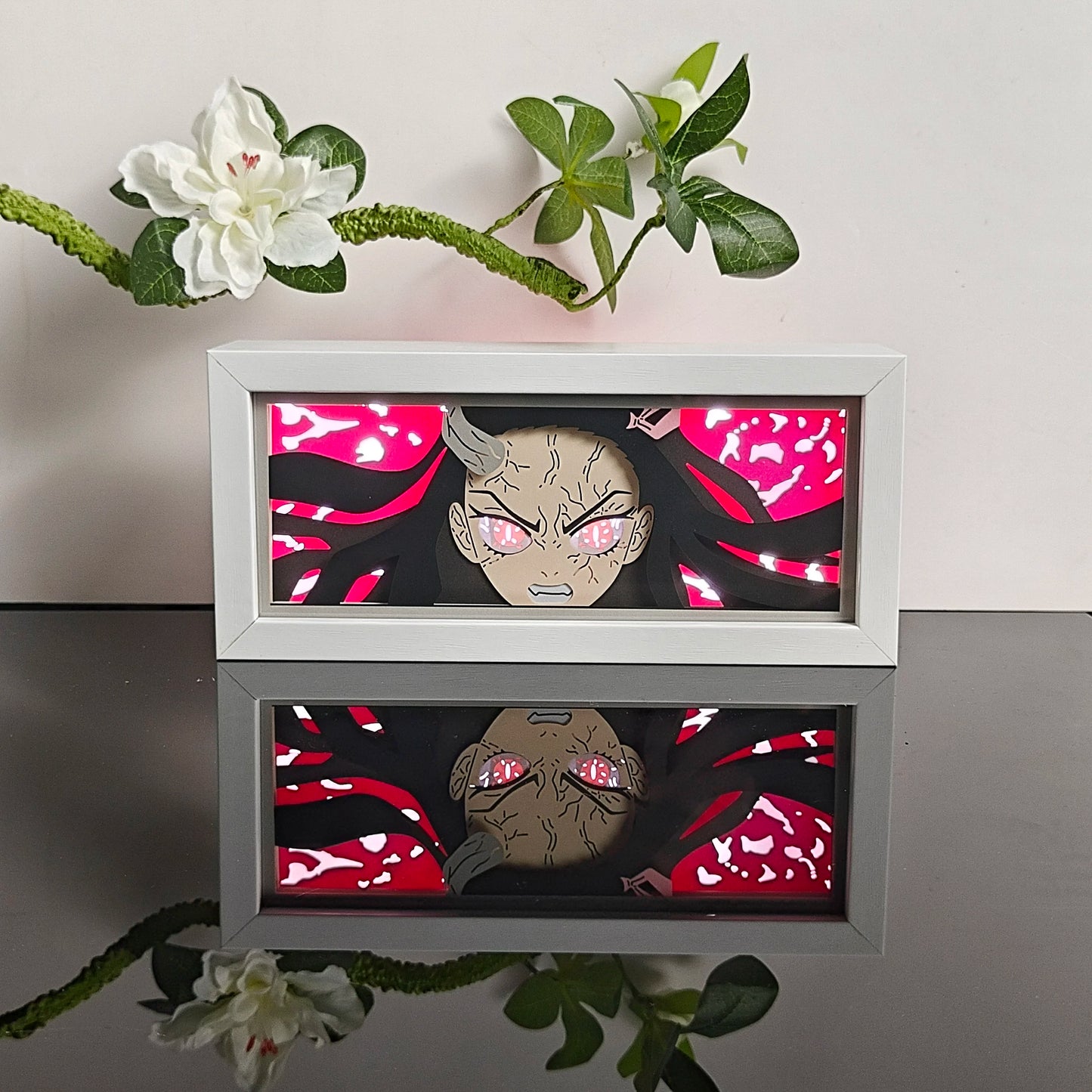 3D Anime Motion LED Lightbox – RGB Night Lamp for Bedroom & Desk Decor