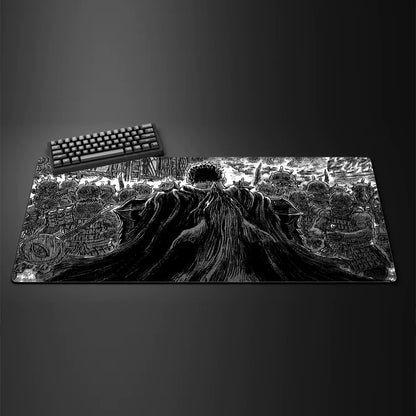 Berserk Guts Anime XXL Gaming Mouse Pad – Varmilo Style Desk Mat