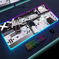 RGB XXL Gaming Mouse Pad – LED Backlit CSGO Desk Mat | Large Non-Slip Keyboard & Mouse Pad for PC Gaming Setup