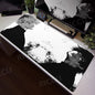 Tokyo Ghoul Anime XXL Desk Pad – Large Gaming Mouse Mat for Home Office & PC Setup, Black & White Comic Style Keyboard & Mouse Pad with Stitched Edge