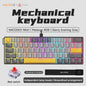 AJAZZ NK61 60% RGB Mechanical Gaming Keyboard – 61 Keys Hot-Swappable Red Switch Wired Mini Keyboard for Gaming & Desk Setup