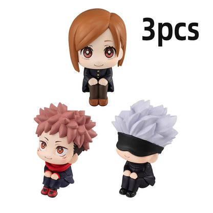 Jujutsu Kaisen Chibi Figure 5‑Pack PVC Set (10cm)