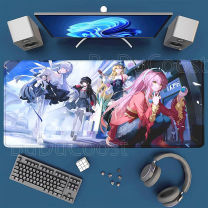 Gaming Mousepad Aemeath Wuthering  400x900mm HD Printing Desk Mat