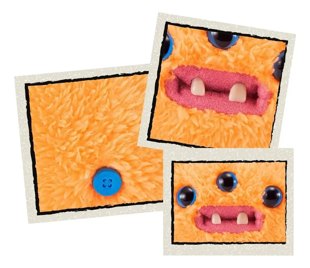 Fuggler Ugly Teeth Monster Plush Toy – Cute Wide-Eyed Collectible Mini Plush Doll (8–9cm)