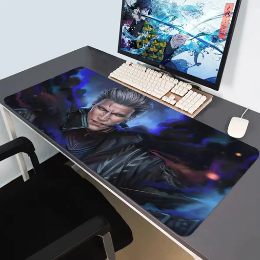 Devil May Cry Dante, Vergil & Nero XXL Gaming Mouse Pad – Anime Extended Desk Mat (900×400mm)