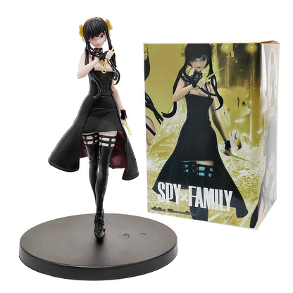 SPY×FAMILY Anya & Yor Forger 16cm Kawaii Anime Figure – Premium Standing Collectible Model