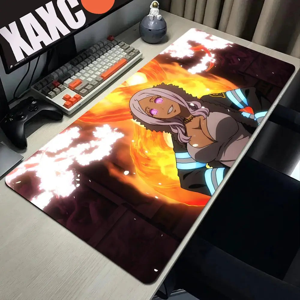 Inferno XL Gaming Desk Mat 1200x600mm – Extended Speed Mousepad