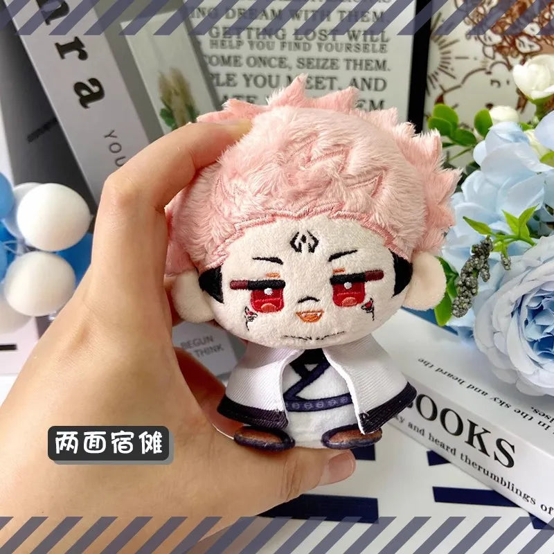 Jujutsu Kaisen Plush Doll Keychain – Choso, Okkotsu Yuta & Fushiguro Megumi Anime Stuffed Toy Keyring Gift