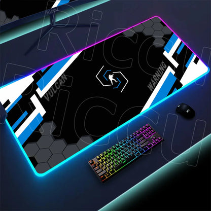 RGB XXL Gaming Mouse Pad – LED Backlit CSGO Desk Mat | Large Non-Slip Keyboard & Mouse Pad for PC Gaming Setup