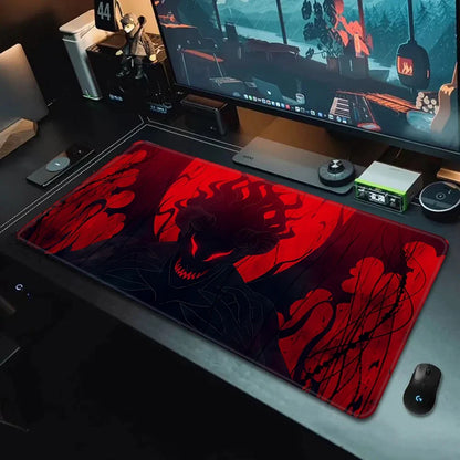 Black Clover XXL Gaming Mouse Pad (90×40cm) – HD Printed Anime Desk Mat with Non-Slip Base & Stitched Edges