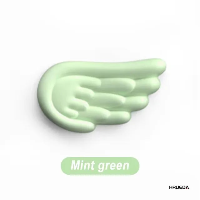 Angel Wing Memory Foam Wrist Rest Set | Keyboard & Mouse | Ergonomic Non-Slip