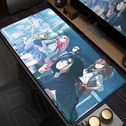 Zero Two Crimson Darling Desk Mat – Darling in the FranXX Anime Mousepad