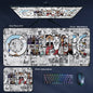 One Piece Anime Character XXL Gaming Mouse Pad – Luffy, Zoro & Crew Desk Mat