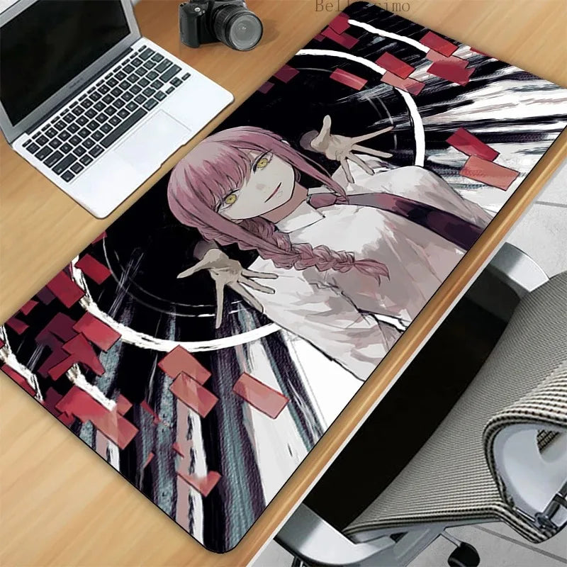 Chainsaw Man XL Gaming Desk Mat – Anime Extended Mousepad