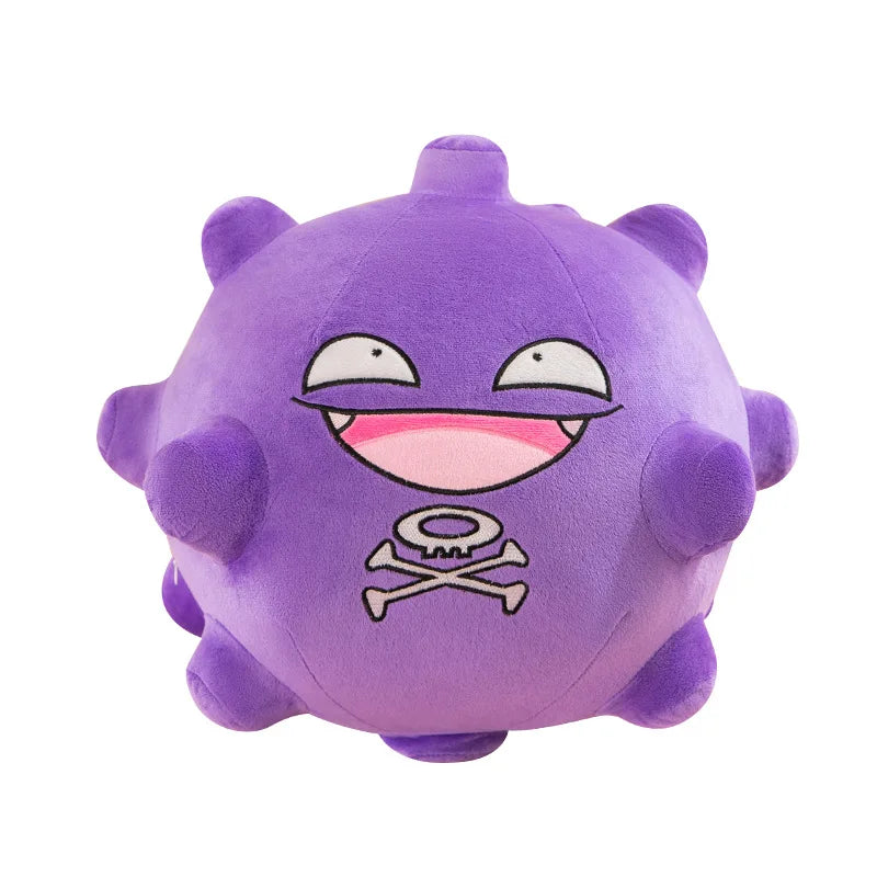 👻 Gastly, Haunter & Gengar Evolution Plush Set – Anime Stuffed Dolls