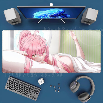 Gaming Mousepad Aemeath Wuthering  400x900mm HD Printing Desk Mat