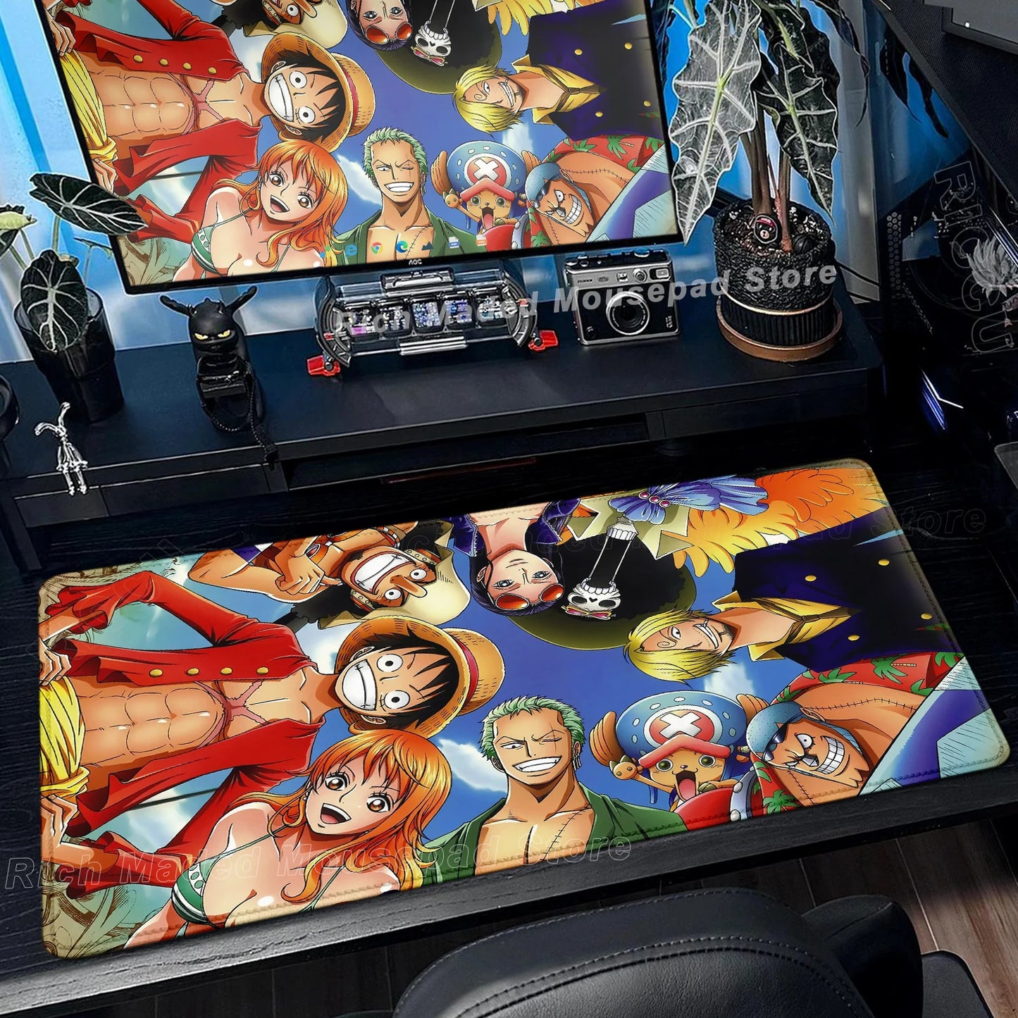Anime XXL Gaming Desk Mat 1200x600mm – Extended Speed Surface