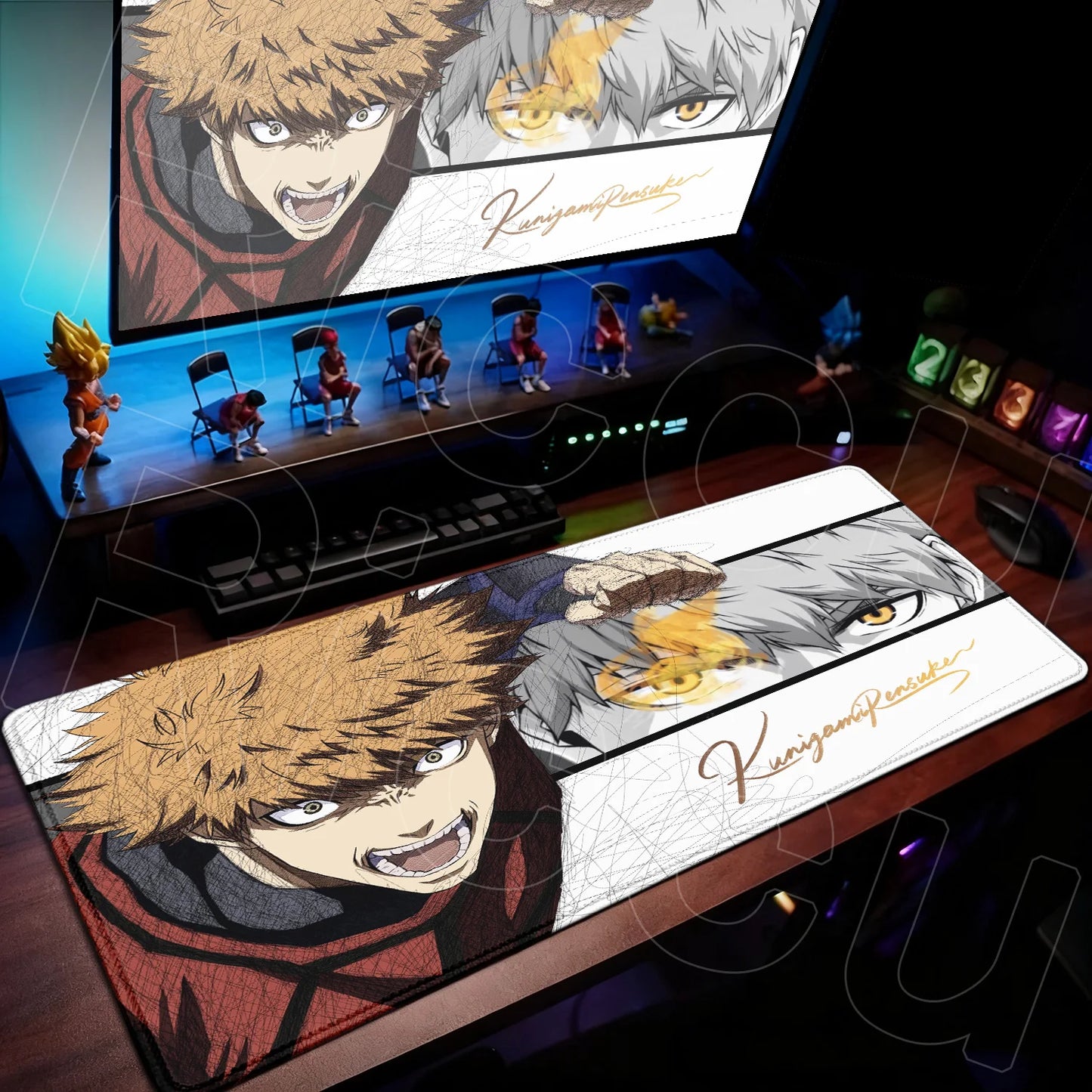 Blue Lock XXL Gaming Mouse Pad