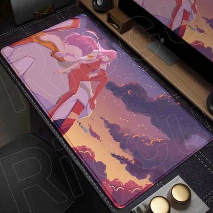 Zero Two Crimson Darling Desk Mat – Darling in the FranXX Anime Mousepad