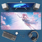 Gaming Mousepad Aemeath Wuthering  400x900mm HD Printing Desk Mat
