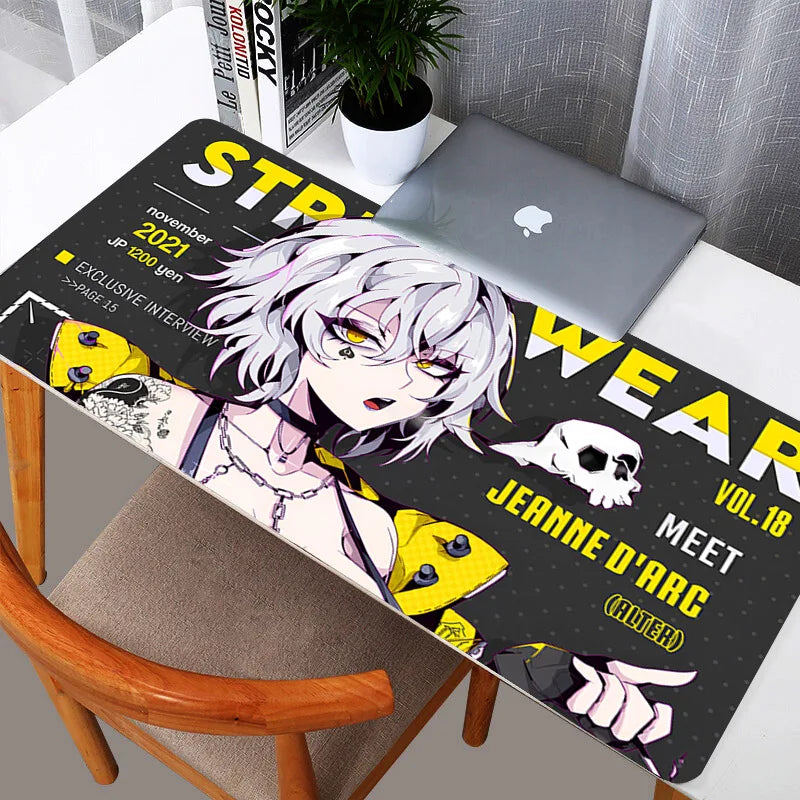 Anime Girl XXL Gaming Mouse Pad – Large Desk Mat