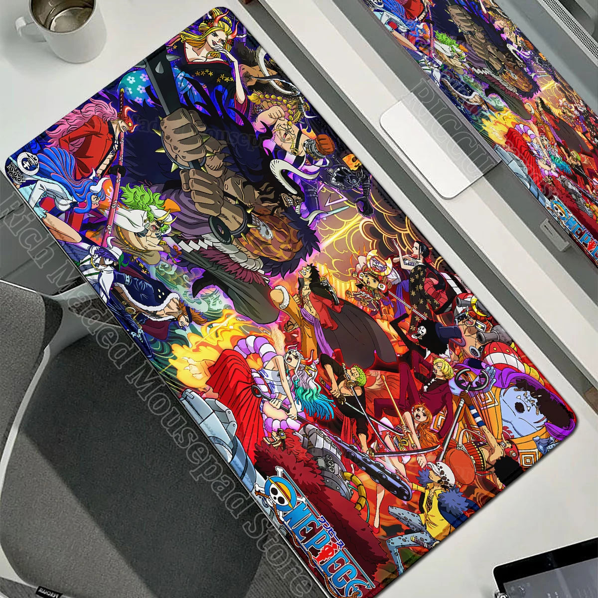 Anime XXL Gaming Desk Mat 1200x600mm – Extended Speed Surface
