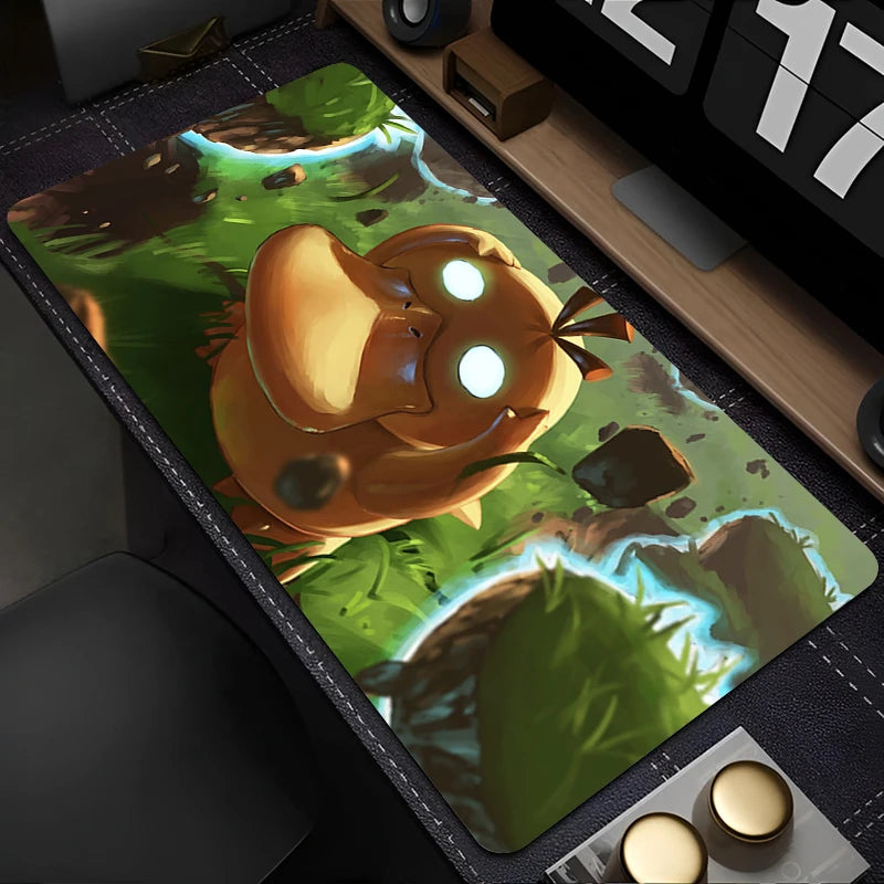 Psyduck Anime Extended Desk Mat – Large Gaming Mouse Pad
