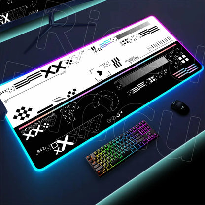 RGB XXL Gaming Mouse Pad – LED Backlit CSGO Desk Mat | Large Non-Slip Keyboard & Mouse Pad for PC Gaming Setup