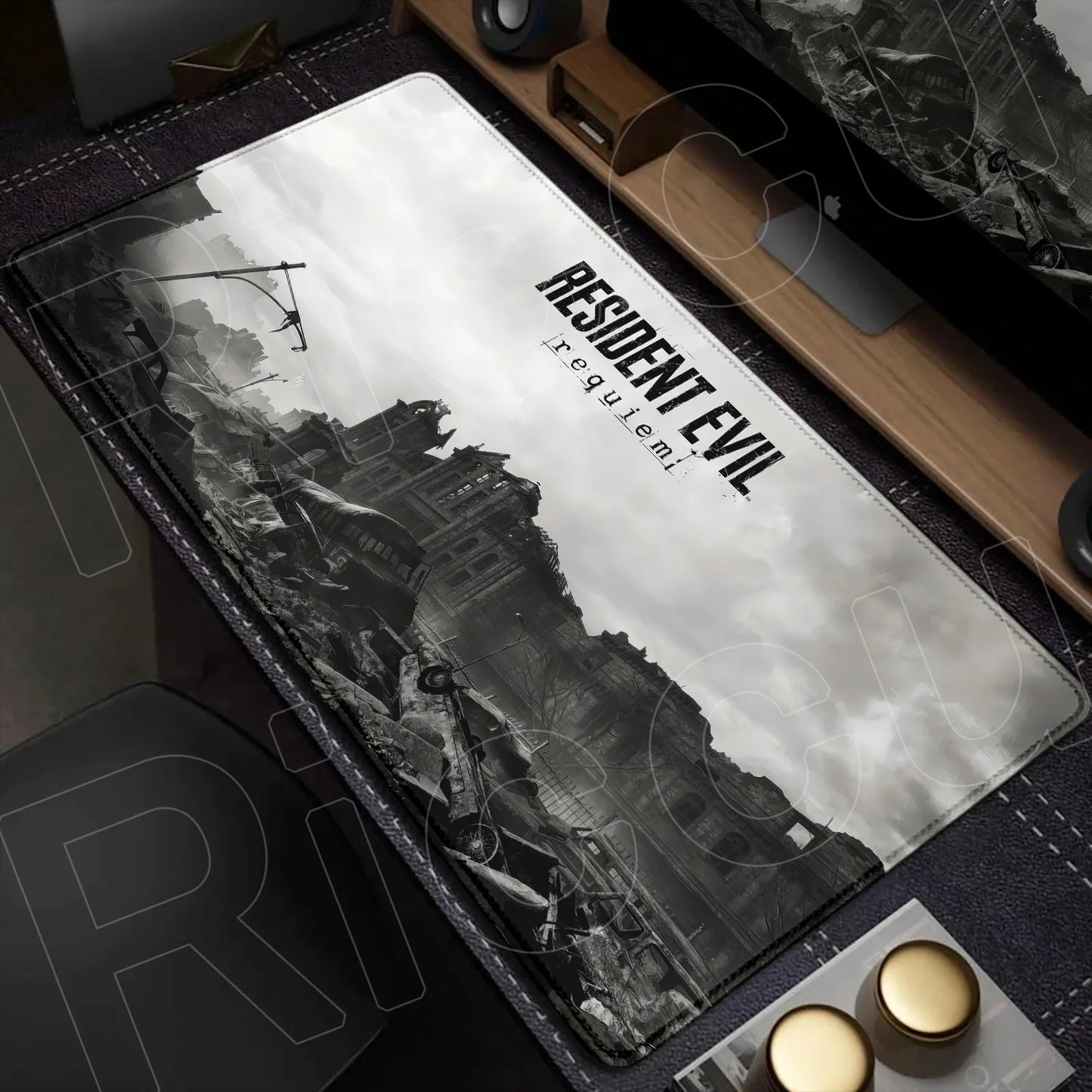 Resident Evil Requiem premium XXL collector desk mat