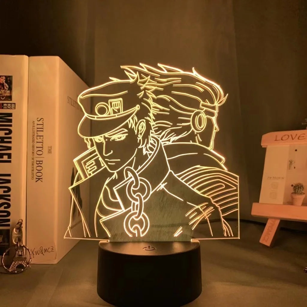 JoJo's Bizarre Adventure Hol 3D LED Night Light