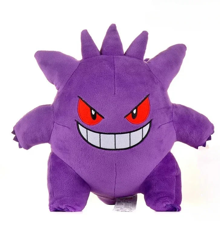 👻 Gastly, Haunter & Gengar Evolution Plush Set – Anime Stuffed Dolls