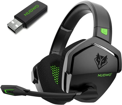 NUBWO G06 Dual Wireless Gaming Headset – 7.1 Surround Sound